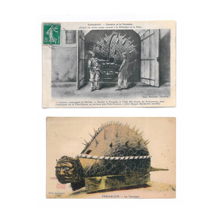 Postcards of Tarasque