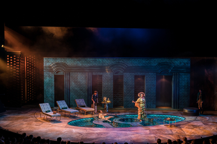 Sophie Okonedo, Antony & Cleopatra, National Theatre, Photograph by Johan Persson