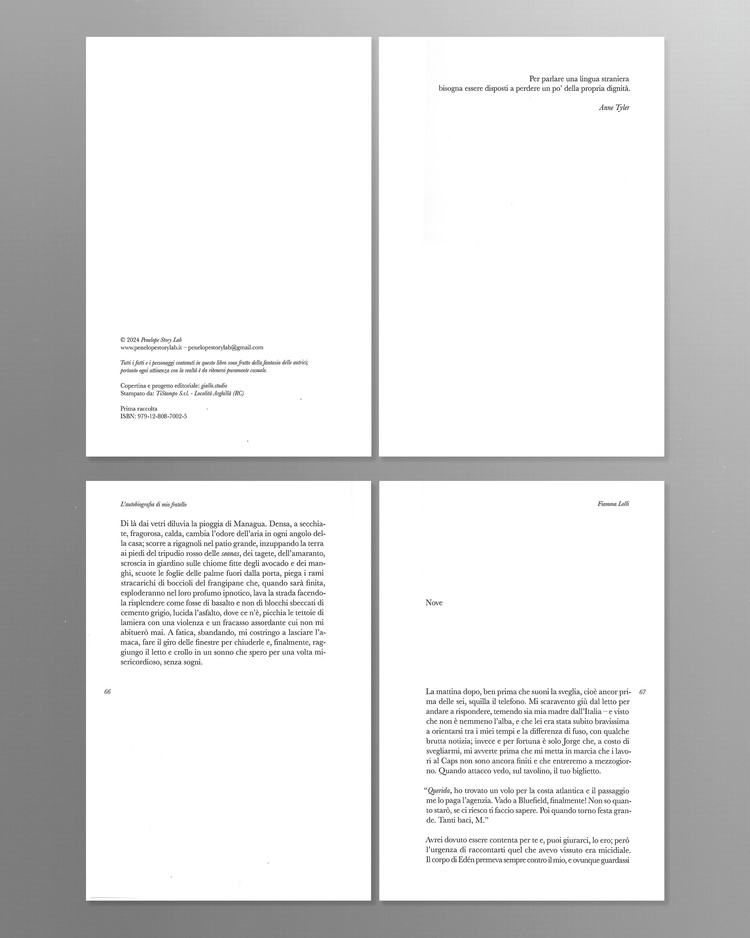 44 Quarantaquattro Giallo Studio book editorial design