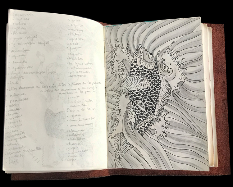 Backpacking travel journal example