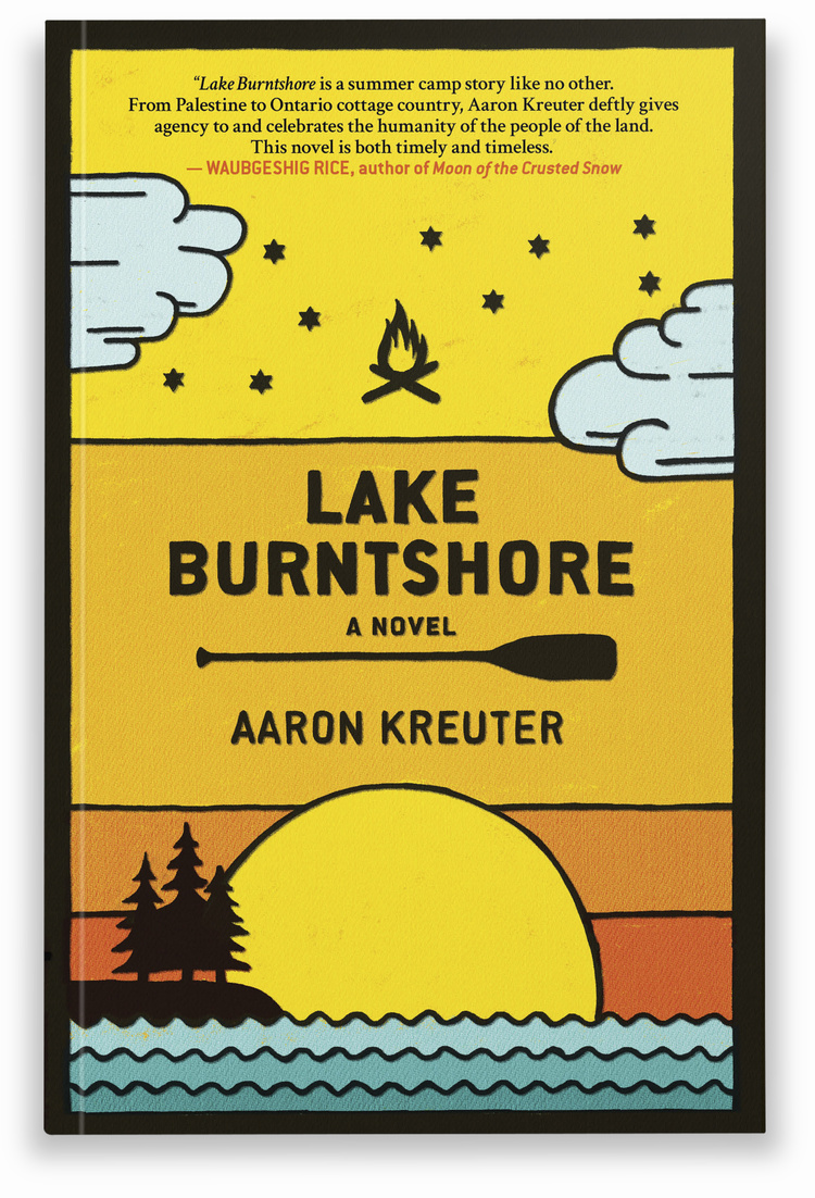 Lake Burntshore: a novel book cover