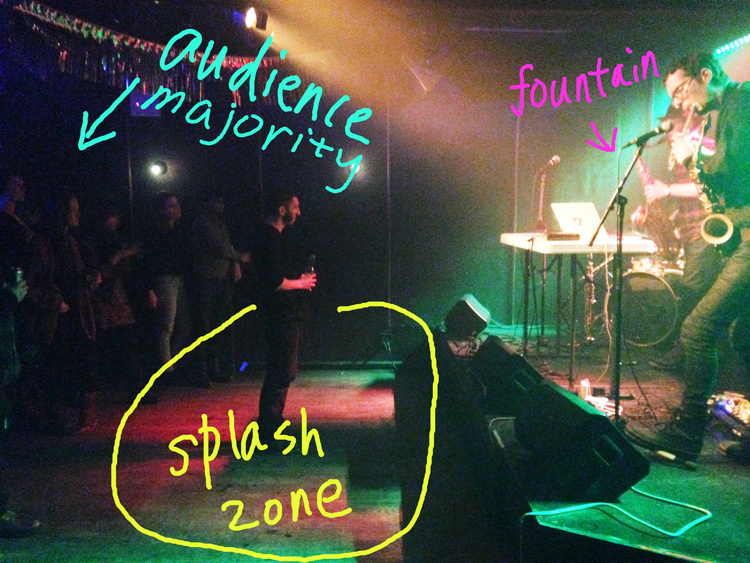 A recent live concert I attended in Brooklyn 	  	