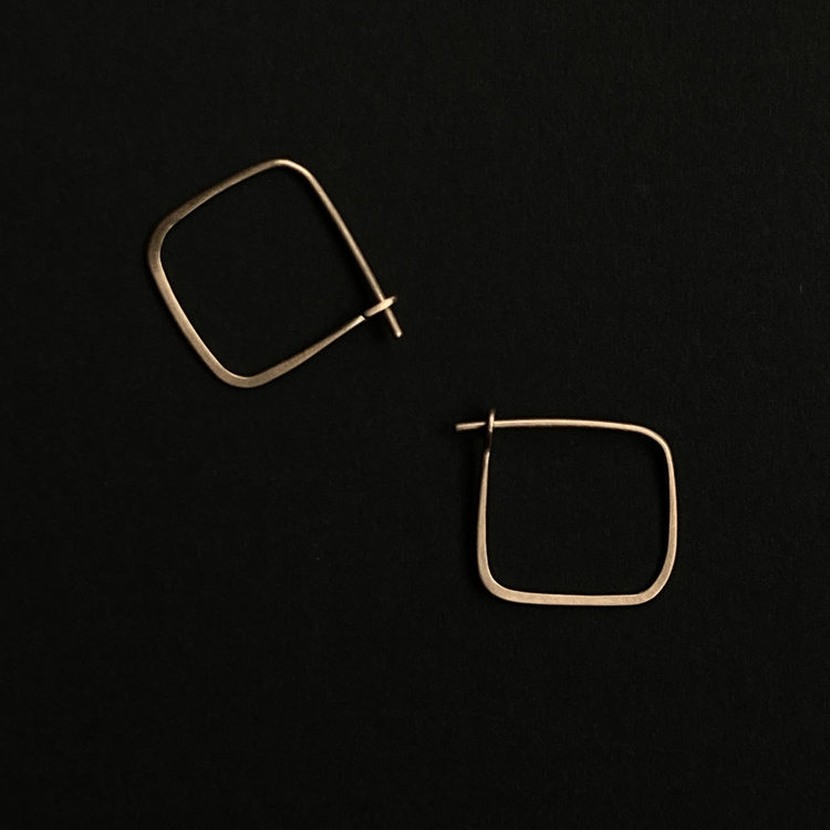 Gold Clicker Hoops from £180