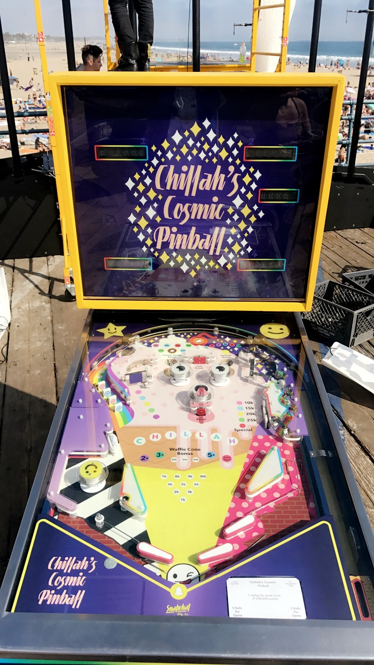 cosmic pinball machine