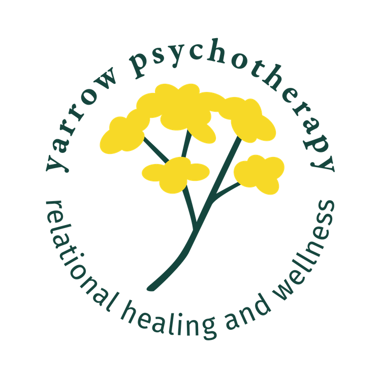 logo for yarrow psychotherapy, 2022