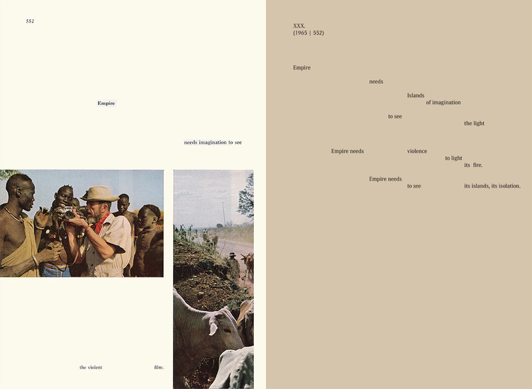 Michelle Dizon & Viêt Lê, White Gaze (book spread), 2018. Courtesy the artists and Sming Sming Books.