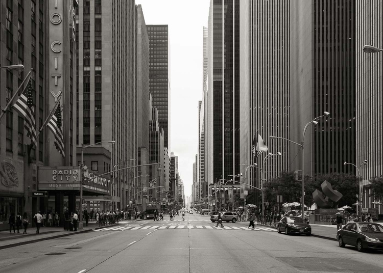 (Alternate) Sixth Avenue at 50th Street Midtown New York 2015