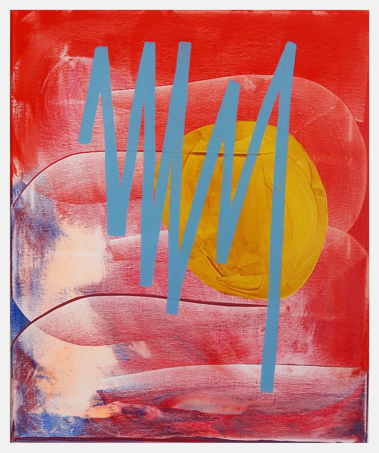 Untitled 564, 2021, Acrylic on canvas, 60x50cm