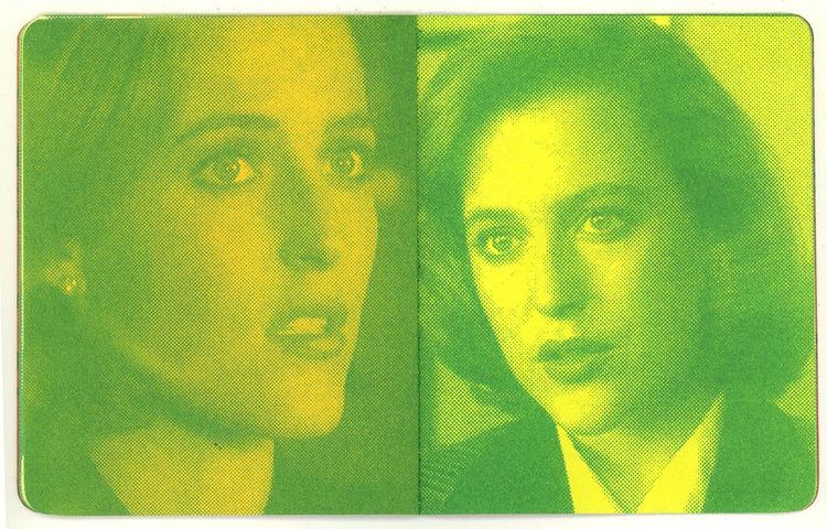 "Scully" fanzine interior