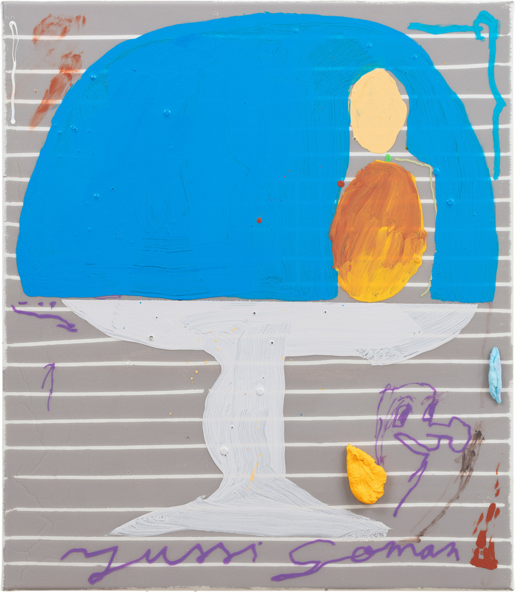 Potatoes, 2021, 46X40cm, Acrylic on Canvas