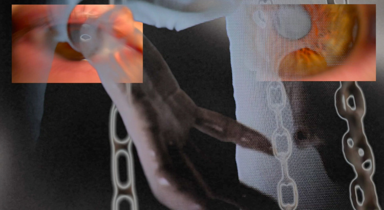 "Ghost Light" video still, 2021