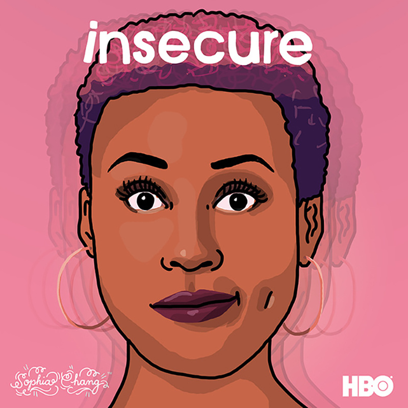 HBO Insecure: Season 1 Illustrations for Season 1 of HBO's Insecure wi...