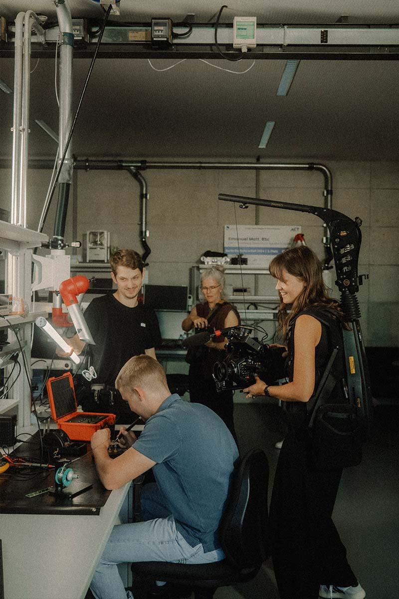 halbnah film – authentische Momentaufnahme aus dem Studienalltag an der FHV