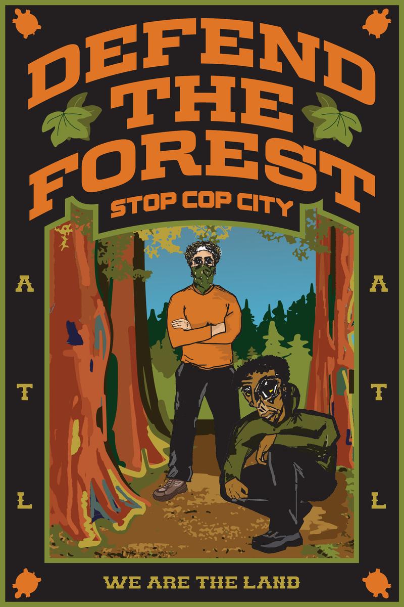 defend the forest — Seena's Art Portfolio, image size:800x1200