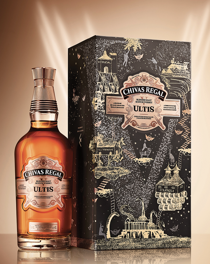 CHIVAS REGAL ULTIS 特別デザインボックス CHIVAS REGAL ULTIS 特別デザインボックス Chivas Regal Ultis