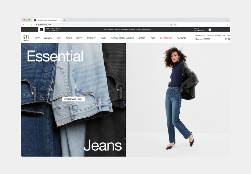 Gap Brady Rish