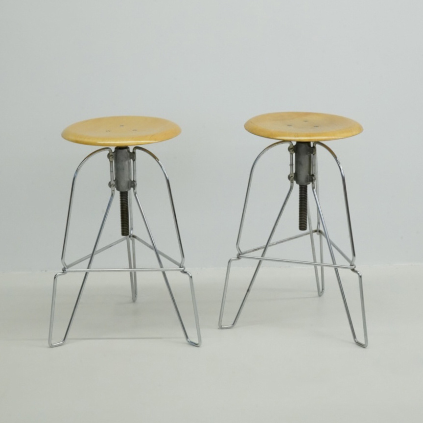 Jeff Covey 'Model Six' Stool - PLYPOOL