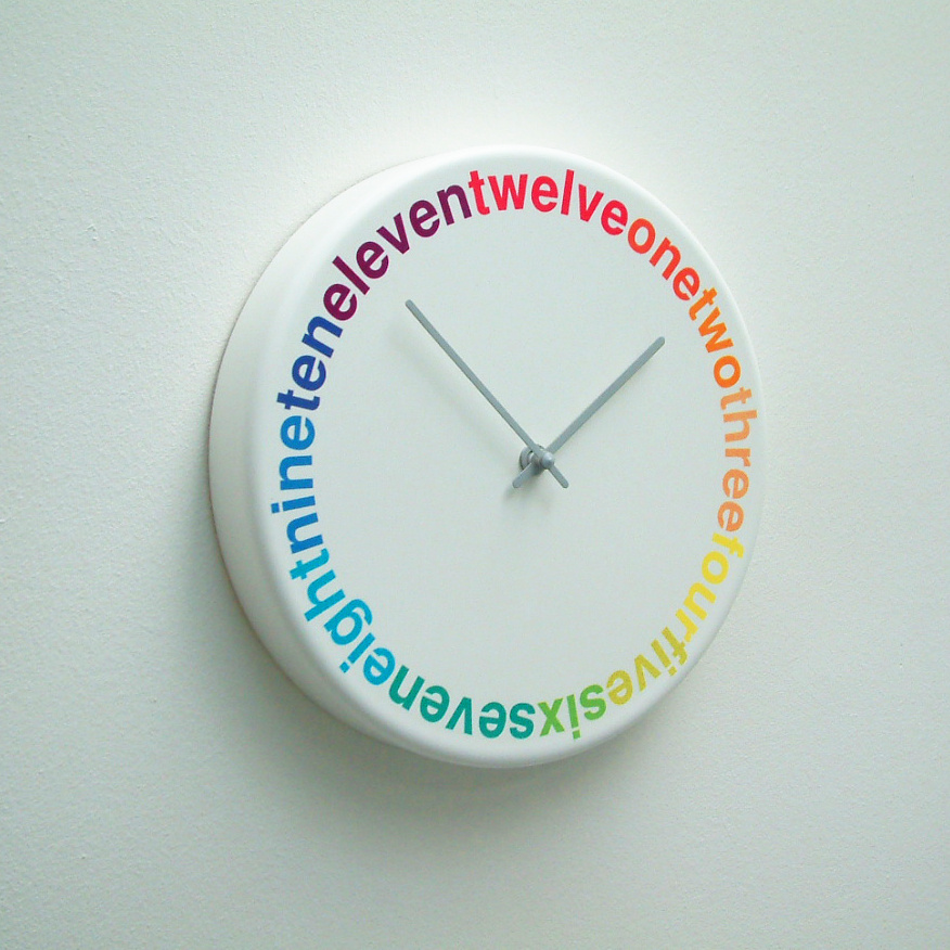 Colours Clock — Richard Shed