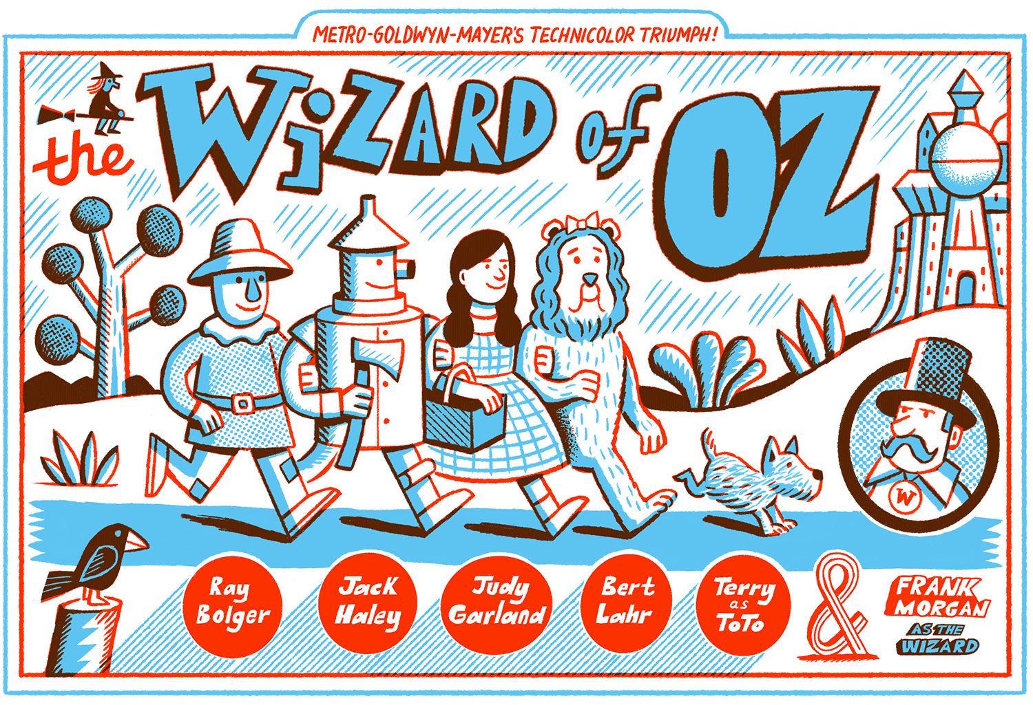 The Wizard of Oz — Allan Sanders / Illustrator