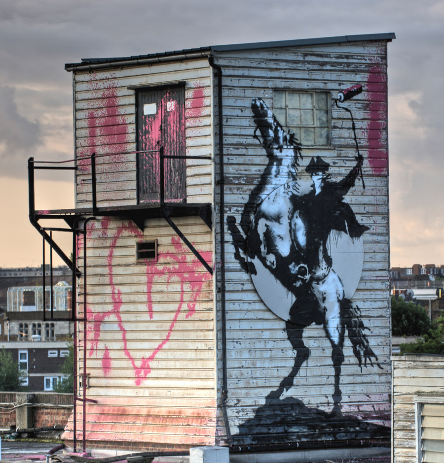 Banksy?, Highwayman, London - unurth