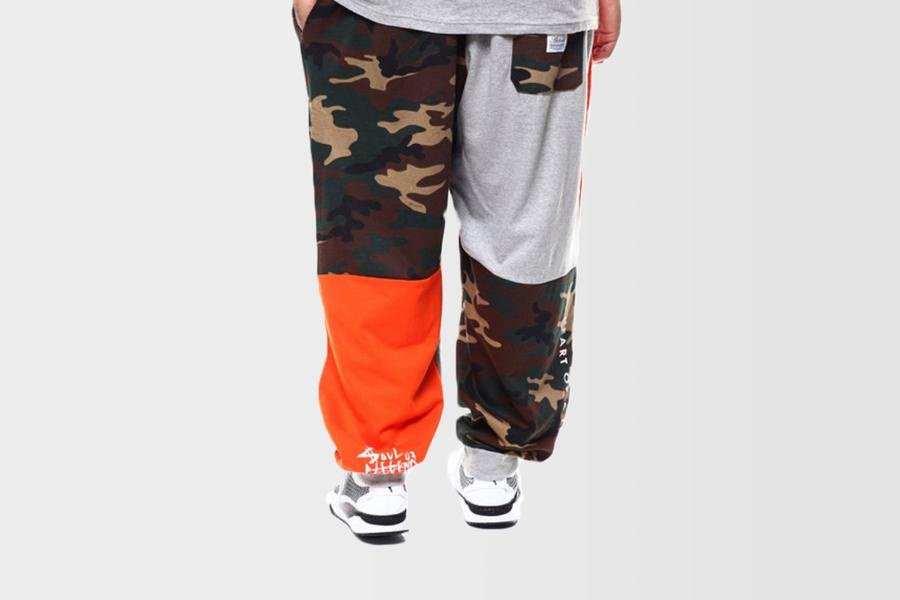 ディーラー Gnarcotic X DGK Orange/Grey Camo パンツ - パンツ