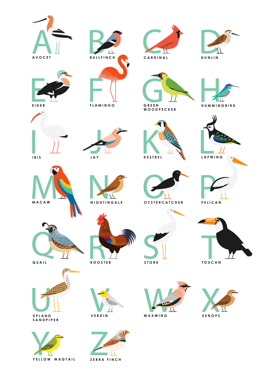 Alphabet Prints — Sarah Abbott