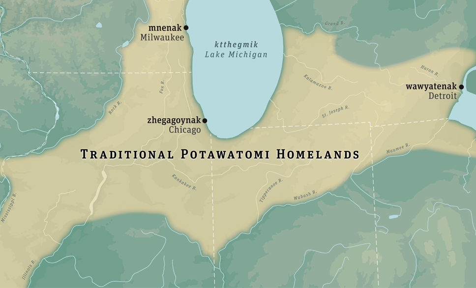 Restorative Cartography of the Theakiki Region: Mapping Potawatomi  Presences in Indiana